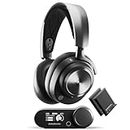 SteelSeries Arctis Nova Pro Wireless + Bluetooth - PC, PlayStation & Switch - Active Noise Cancellation - Dual 36+ Hour Battery System - AI-Powered Noise-Cancelling ClearCast Gen 2 Microphone