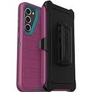 OtterBox Galaxy S23+ (Only) - Defender Series Case - Canyon Sun - Rugged & Durable - with Port Protection - Includes Holster Clip Kickstand - Microbial Defense Protection - Non-Retail Packaging