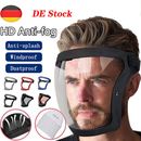 Anti-Fog Shield Protective Head Cover Transparente Sicherheitsmaske Full Face