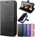 Leather Wallet Book Flip Stand Case For iPhone SE 2022,7,8,15 Pro Max,14,11,12,X