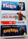 Fletch/Sgt Bilko/King Ralph (DVD-2004,3-Disc Box Set) Triple Collection vtd