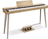 Donner DDP-60 Digitale Klaviere 88 Tasten Elektrisches Keyboard mit Ständer
