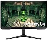 Samsung 27-inch(68.4cm) FHD, IPS Gaming, 240Hz, 1ms Flat Monitor, 1920 x 1080 Pixels, Height Adjustable Stand, HDR10, Nvidia G-Sync Compatible, Ultrawide Game View (LS27BG400EWXXL, Black)