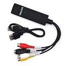 MICROWARE USB 2.0 Video TV DVD VHS Audio Capture Adapter Video Capture Card Cable