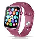 Smart Watch for Women with Bluetooth Call 1.9" HD Touch Screen Fitness Tracker with Heart Rate Sleep Monitor SpO2 116 Sports Modes IP68 Waterproof Smartwatch for Android iOS AI Voice (Purple)