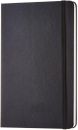 Amazon Basics Notebook classico nero rilegato con custodia con chiusura elastica, bianco / Pl