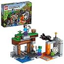 Lego Minecraft The Abandoned Mine Building Toy, 21166 Zombie Cave with Slime, Steve & Spider Figures, Gift idea for Kids, Boys and Girls Age 7 Plus