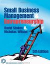 Small Business Management and Entrepreneurship By David Stokes, .9781844802241