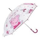 Jouet-Plus Peppa Pig PP13868 Transparent Umbrella Toy, Cranberry
