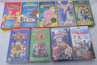 Various VHS Bundle X9 VHS Video Cassette Tapes Simpsons etc ** All Untested**