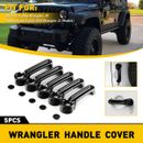 For Jeep Wrangler JK 2007-2018 Car Door Handle Cover Molding Trim Accessories