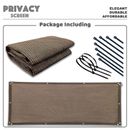 3' 4' 5' 6' tall Balcony Fence Windscreen Privacy Screen Shade Cover Garden Pool