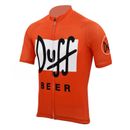 Retro Duff Beer Cycling Jersey Tops CYCLE JERSEY Bicycle Jerseys Cycling Shirt
