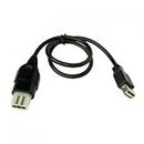 BUYYART New 1Pcs USB Converter Adapter Cable for Microsoft Xbox Console/Xbox USB Cable Black