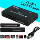 All In One Memory Card Reader USB External SD SDHC MMC MS M2 XD Micro CF