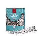 Swaha Twisted Akhand Jyot Cotton Short Wick (100 Pieces), White Colour, Long Lasting Pure Cotton Wicks for Daily Pooja and Meditation - Pack of 1