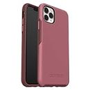OtterBox Symmetry Series – Coque pour iPhone 11 Pro Max – Polycarbonate – Rose beguillée (Rose chiné/Rhododendron)