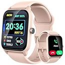 IFMDA Smartwatch-Damen-mit-Telefonfunktion - 1,8 Zoll Touchscreen smart Watch, 111+ Sportmodi, IP68 Wasserdicht Fitnesssuhr Schrittzähler mit Herzfrequenz,Schlafmonitor,für iOS Android
