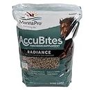 Manna Pro AccuBites Radiance Equine Supplement – Skin & Coat, Essential Vitamins & Hoof Health for Horses – Packed with Omega 3, 6, & Biotin – Main & Tail Maintenance – Alfalfa Flavored – 7.5 lbs