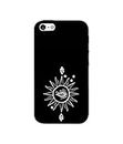 Amazon Brand - Solimo Designer Sun 3D Printed Hard Back Case Mobile Cover for Apple iPhone 5 / 5S
