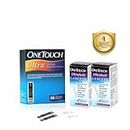 OneTouch Ultra Test Strips | Pack of 50 Test Strips with 50 OneTouch Ultrasoft Lancets | Glucometer Testing Strips | For use with OneTouch Ultra 2 Glucometer & OneTouch Ultra Easy Glucometer