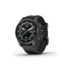 Garmin epix Pro (Gen 2) Sapphire Edition, 42mm, High Performance Smartwatch, Advanced Training Technology, Built-in Flashlight, Black