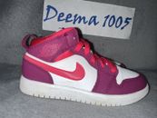 Nike Air Jordan 1 Mid PS Shoes ‘True Berry/Rush Pink’ 640737 661 - Size 13C