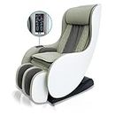 KosmoCare Faux Leather Compact Economy Massage Chair | Zero Gravity Chair Full Body Massager For Pain Relief | Back Massager Recliner Chair With Heat Therapy For Back Pain |, Black