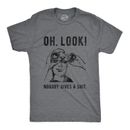 Mens Oh Look Nobody Gives A  Tshirt Funny Sarcastic Mocking Novelty Graphic