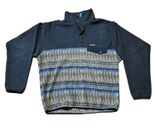 Patagonia Synchilla Snap T Fleece Pullover Laughing Waters Blue Men's M 