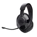 JBL Free WFH Wireless, Over Ear Headset with Detachable Voice-Focus Noise Cancelling Mic, Lossless & Low-lag 2.4GHz USB Dongle for Work from Home, Conference Calls, Online Learning & Teaching (Black)