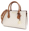 Michael Kors Women's Handbag Sheila MD ZIP Satchel Vanilla New