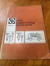 Civil Engineering Equipment (CP) Catalogue 1967 English Origin 