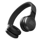 JBL Live 460NC - Wireless On-Ear Noise Cancelling Headphones with Long Battery Life and Voice Assistant Control - Black, Medium