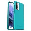 OtterBox Symmetry Series Case for Galaxy S21 5G (ONLY - Does NOT FIT Plus or Ultra) - Rock Candy (Scuba Blue/Lake Blue)