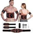 PONATO Electronic Muscle Stimulator, Abdominal Muscles Strengthen for Men and Women