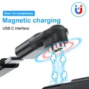 Magnetic Charging Adapter 90 Degree Bending Bone Conduction Headphones Charger Adapter for After
