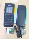 Brand New Nokia 105 SIM Free Unlocked Mobile Phone Cheap Basic Black