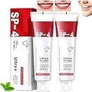 Yayashi Sp-4 Toothpaste, Sp-4 Whitening Toothpaste, Fresh Breath Sp-4 Toothpaste Brightening & Stain Removing Toothpaste, Promotes Healthy Teeth and Gums
