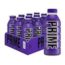 Extremely Rare Prime Hydration Grape 12 Pack (12 Bottles - 16.9 Fl Oz Each)