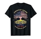 American Grown With Ecuadorian Roots Tree USA Flag Gifts T-Shirt