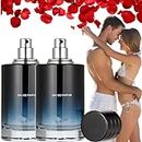 Savagery Pheromone Men Perfume - Pheromone Perfume Spray for Men, Long Lasting Pheromone Cologne for Men Attract Women, Luxury Romantic Glitter Perfume Gift (2Pcs)