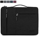 Laptop Sleeve 13-14 inch Waterproof Business Laptop case Compatible with 13 MacBook air pro case Notebook Protective Handbag Laptop Bag for Men Women Black