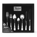 New HUDSON 56 Piece Stainless Steel Cutlery Set Heavy Weight Tabletop