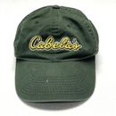 Gorra Cabela's Sombrero Verde Para Hombre Caza Pesca Campamento Correa Trasera