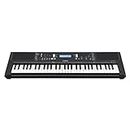 Yamaha PSR-E373 Digital Keyboard - A Versatile, Entry-Level Keyboard with 61 Touch-Sensitive Keys, 622 Instrument Voices, in a Black Finish