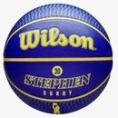 Wilson Steph Curry Golden State Warriors Size 7 Basketball BALL COMES INFLATED