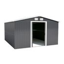 10 x 12 FT Outdoor Large Metal Storage Shed Heavy Duty Garden Tool Storage House