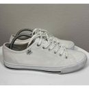 Hurley Carrie Canvas Sneakers Low Top White Lightweight 1566108 Women's Size 10M