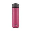 Contigo Jackson Chill 2.0 Stainless Steel Water Bottle with Carry Handle and Secure Lid for Leak-Proof Travel, Vacuum-Insulated and BPA-Free, Dragon Fruit, 20 oz (591 mL)